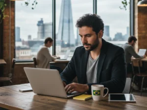 Autônomo em Londres declara imposto de renda HMRC e organiza finanças.