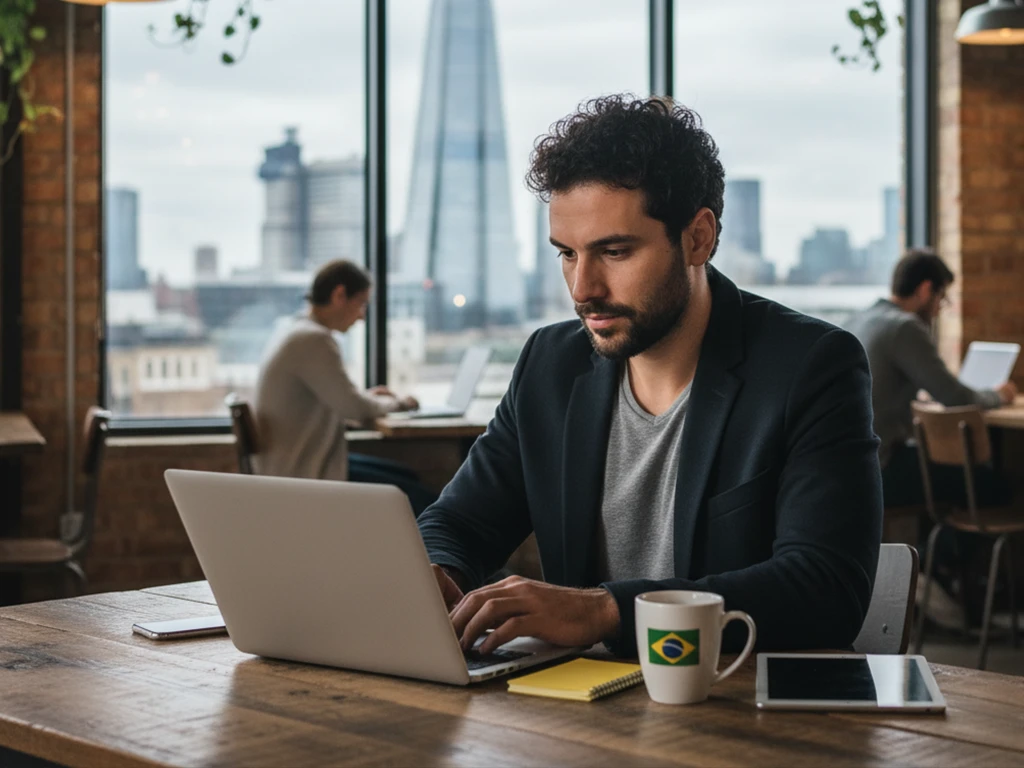 Autônomo em Londres declara imposto de renda HMRC e organiza finanças.