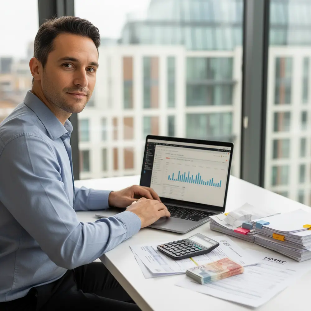 Documentos de Despesas Dedutíveis Reino Unido e calculadora